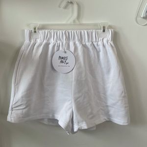 Perfect White Princess Polly Shorts
